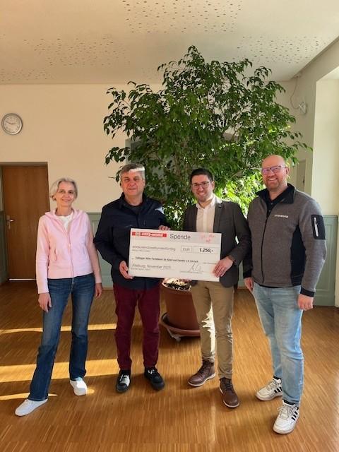 Spendenübergabe