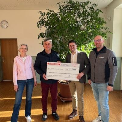 Spendenübergabe